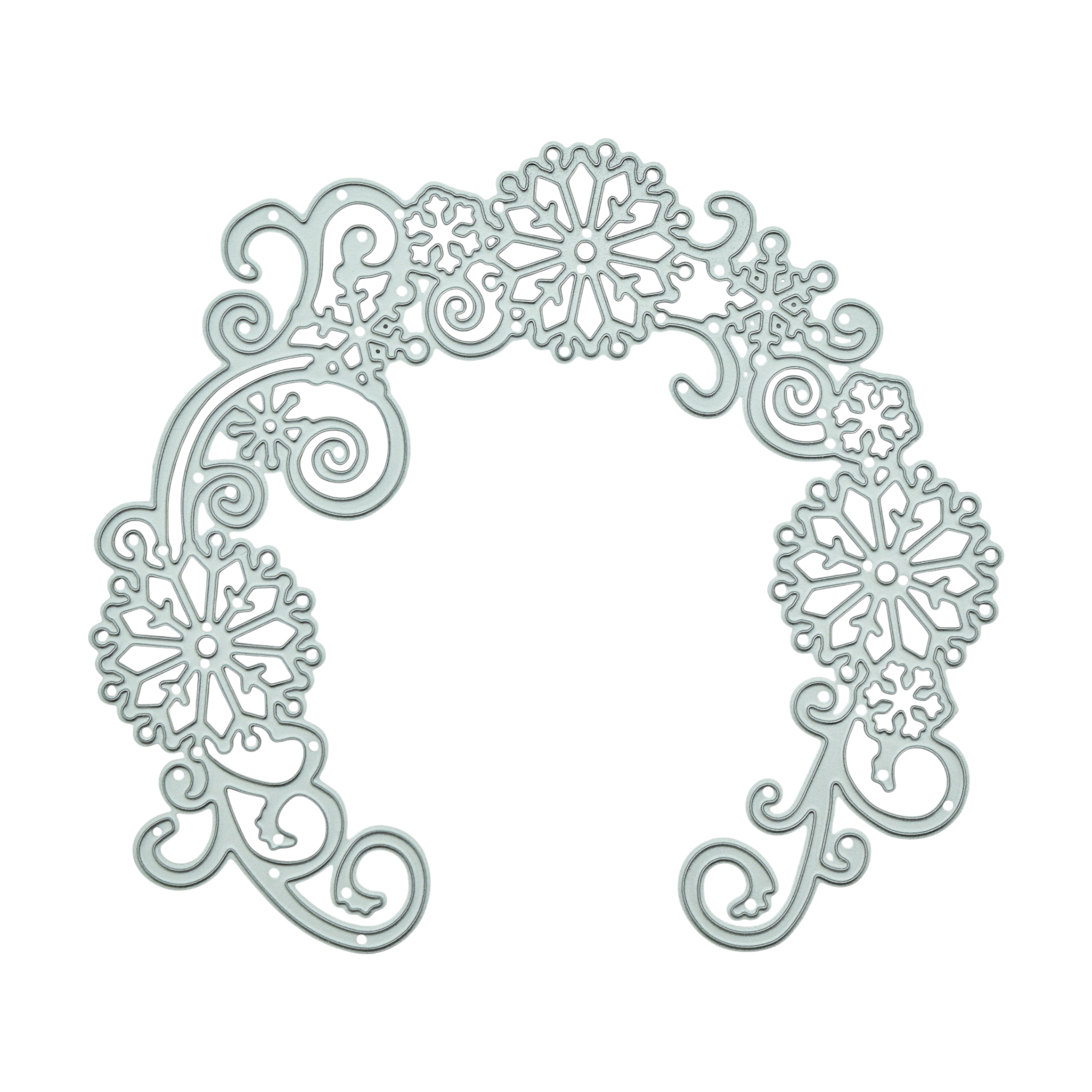 Snowflake Wreath - Steel Cutting Die